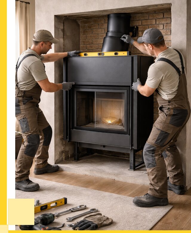 Установка каминных топок в Ставрополе под ключ от 18691 р. | ЭриданСтв