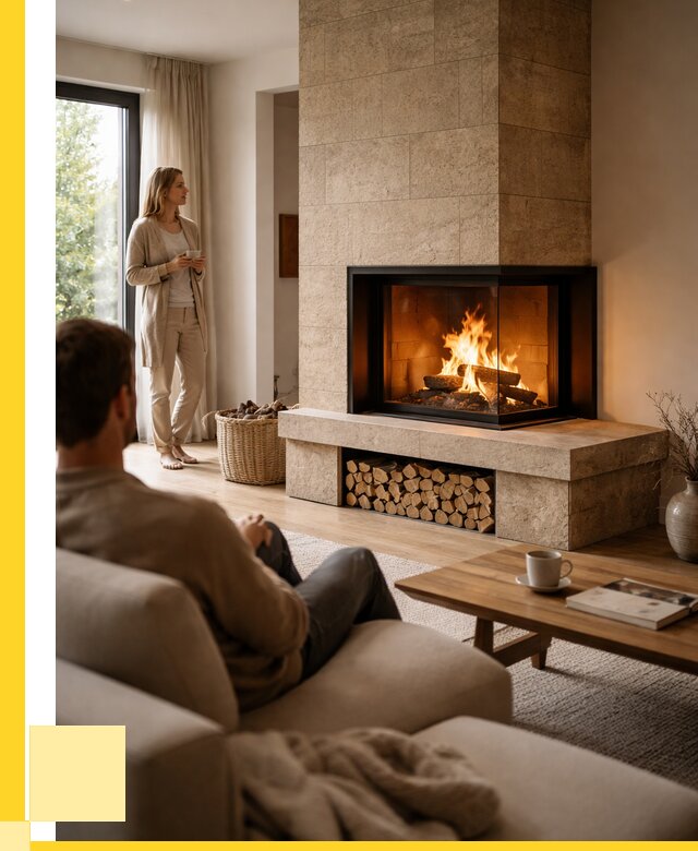 Угловые камины из кирпича установка в Ставрополе от 155760 р. ЭриданСтв