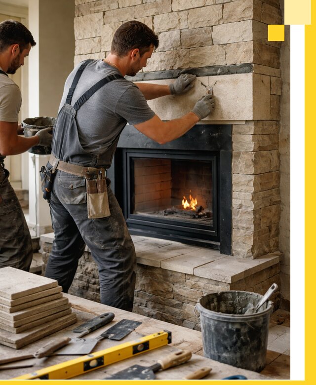 Проектирование и установка открытых каминов в Ставрополе