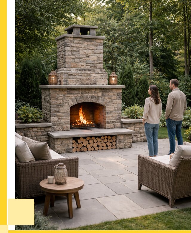 Уличные камины из кирпича в Ставрополе от 155760 р. | ЭриданСтв