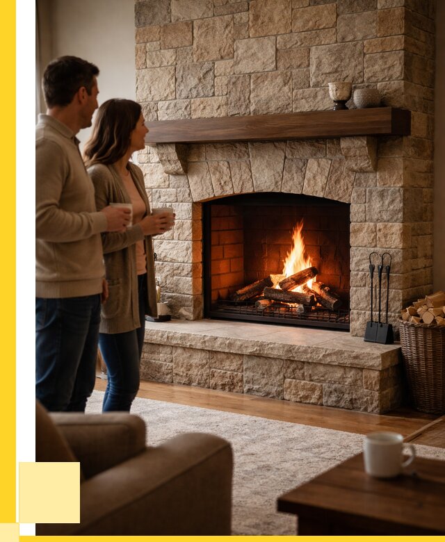 Каменные камины на заказ в Ставрополе от 186912 р. | ЭриданСтв