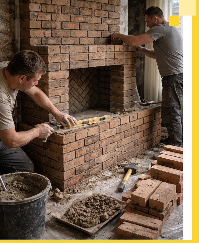 Изготовление и установка кирпичных каминов в Ставрополе