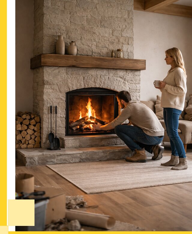 Камины для загородного дома в Ставрополе от 363440 р., ЭриданСтв