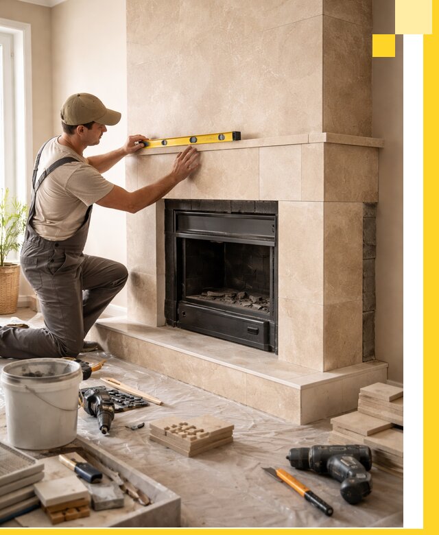 Установка и монтаж каминов в частном доме под ключ в Ставрополе