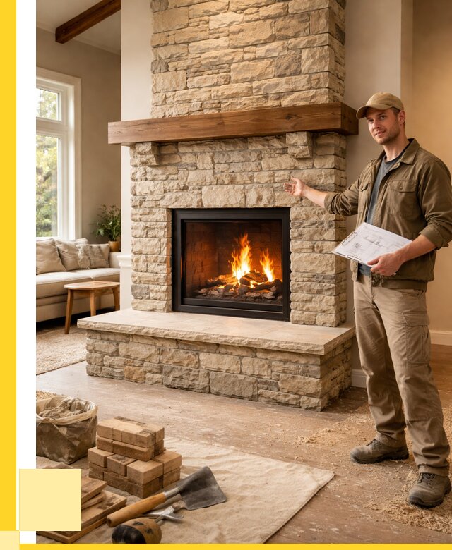 Камины под ключ в Ставрополе от 186912 р. | ЭриданСтв — установка