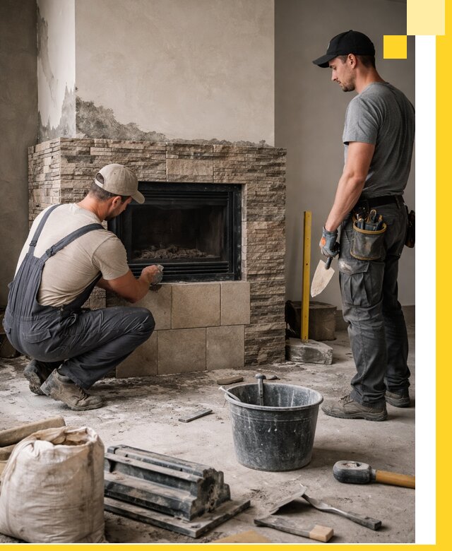 Камины под ключ в Ставрополе: проект, изготовление и монтаж