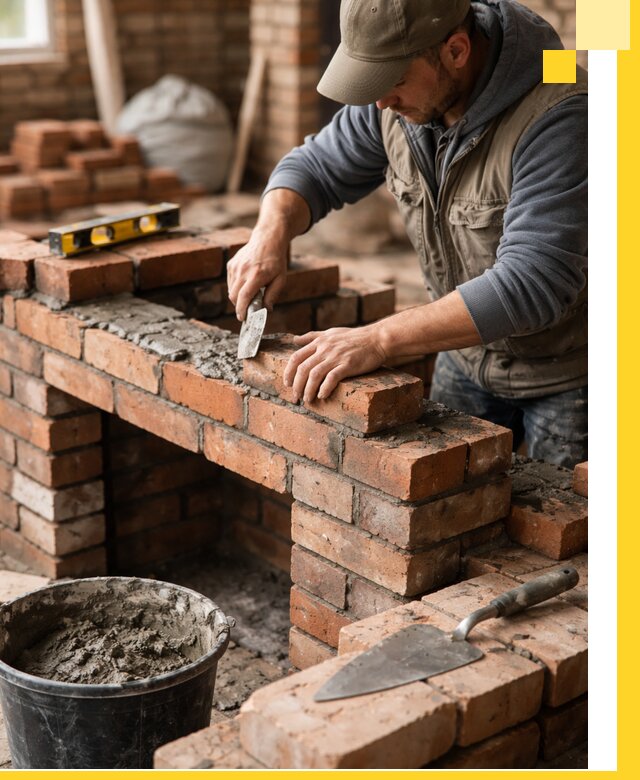 Кладка каминов под ключ в Ставрополе профессиональная отделка и монтаж