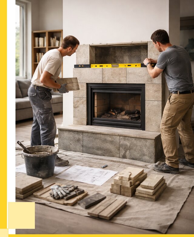 Монтаж каминов и установка в Ставрополе от 46728 р. | ЭриданСтв