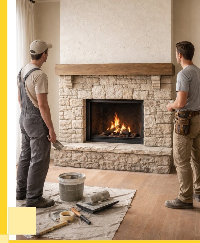 Отделка каминов в Ставрополе от 6750 р. под ключ | ЭриданСтв