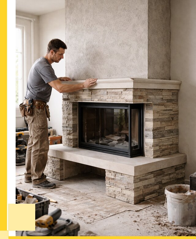 Изготовление каминов под ключ в Ставрополе от 155760 р. | ЭриданСтв