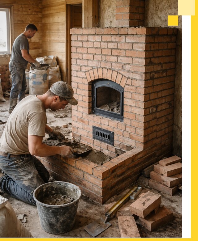 Профессиональное строительство печей в Ставрополе под ключ