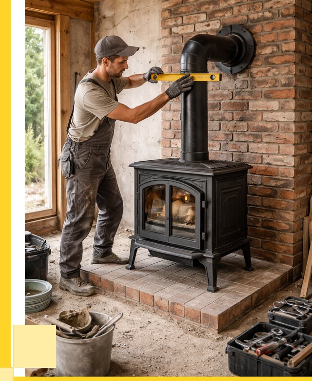 Монтаж печей установка банной печи в Ставрополе от 15576 р. | ЭриданСтв