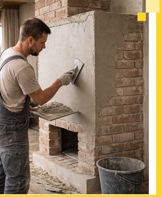 Отделка печей и облицовка каминов в Ставрополе под ключ