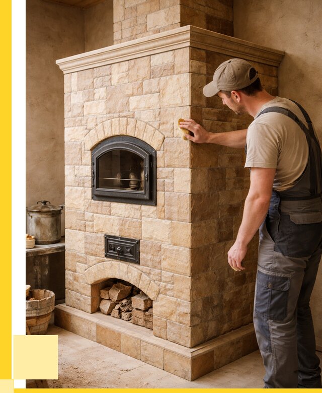 Облицовка печей в Ставрополе от 4673 р. под ключ | ЭриданСтв