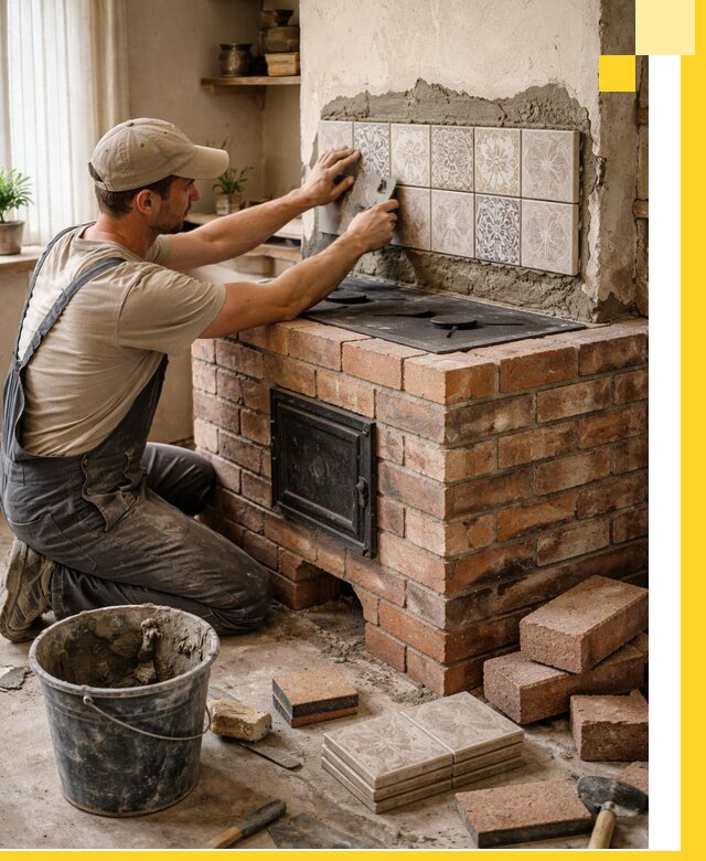 Печи с плитой на заказ монтаж гарантия и сервис в Ставрополе