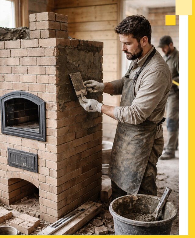 Изготовление и установка печей-шведок под ключ в Ставрополе