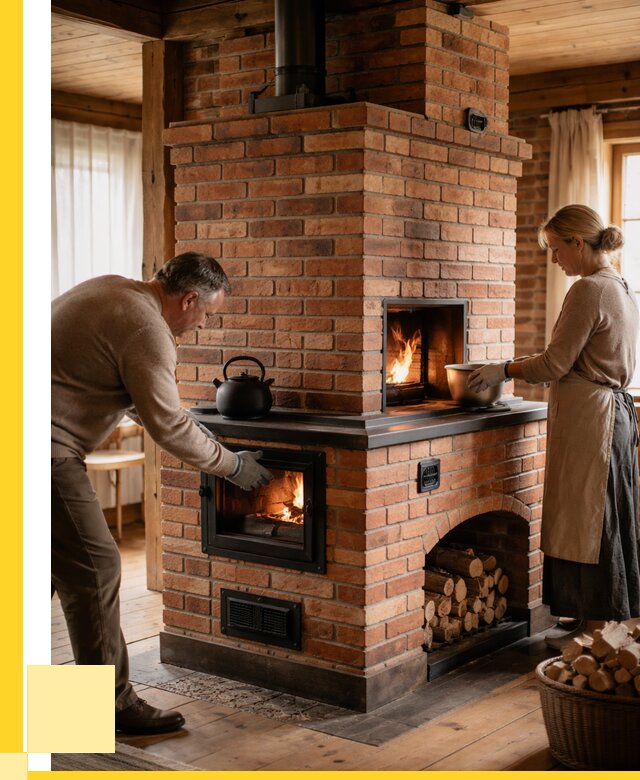 Печи для загородного дома под ключ в Ставрополе от 83072 р. | ЭриданСтв