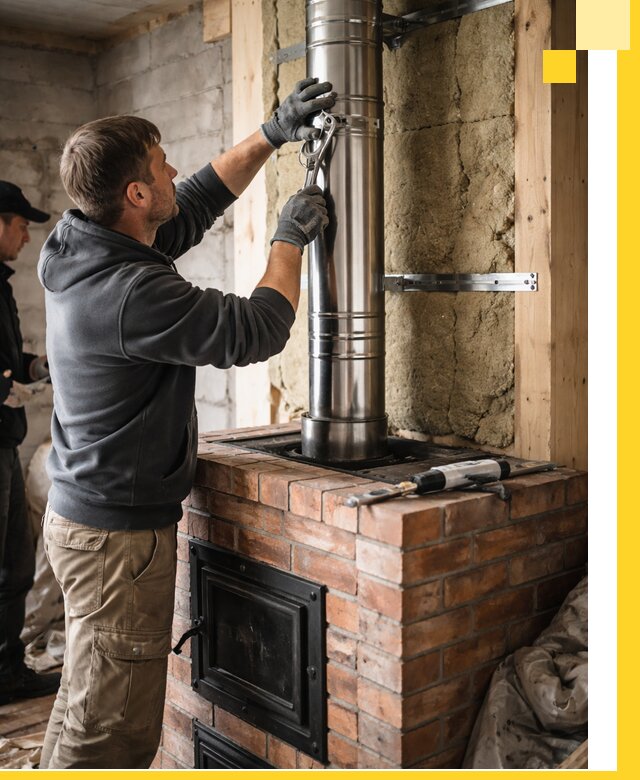 Изготовление и монтаж печей и дымоходов под ключ в Ставрополе