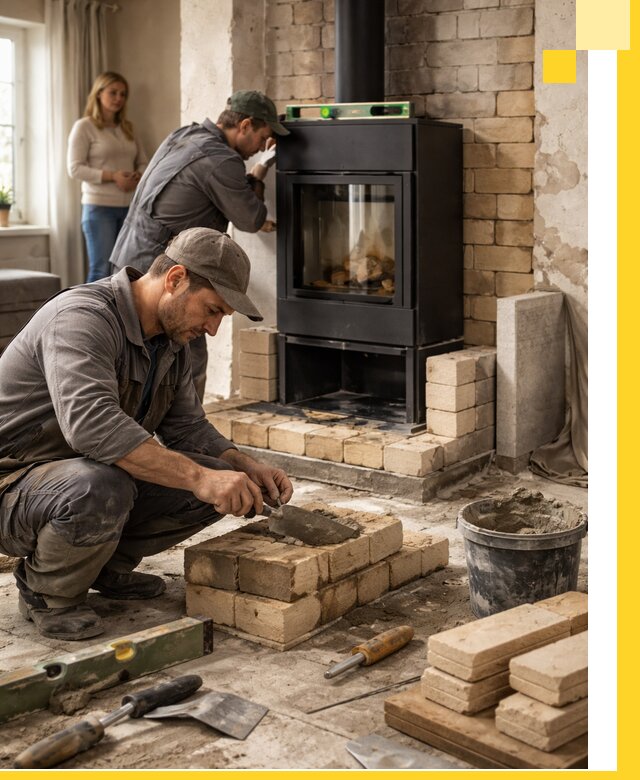 Печи и камины под ключ: проект, установка в Ставрополе