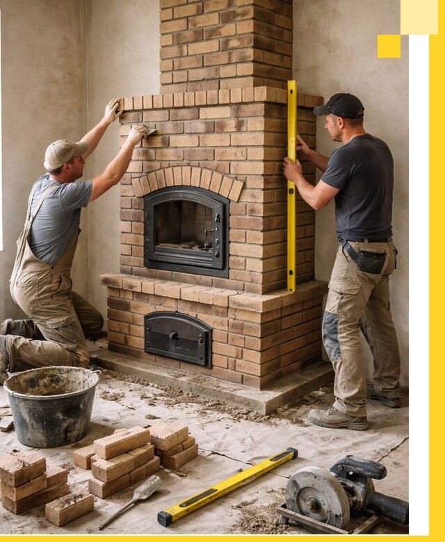 Продажа и установка печей и каминов для дома под ключ в Ставрополе