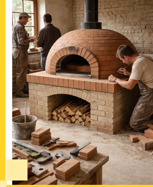 Помпейская печь дровяная для пиццы в Ставрополе | ЭриданСтв от 207680 р.