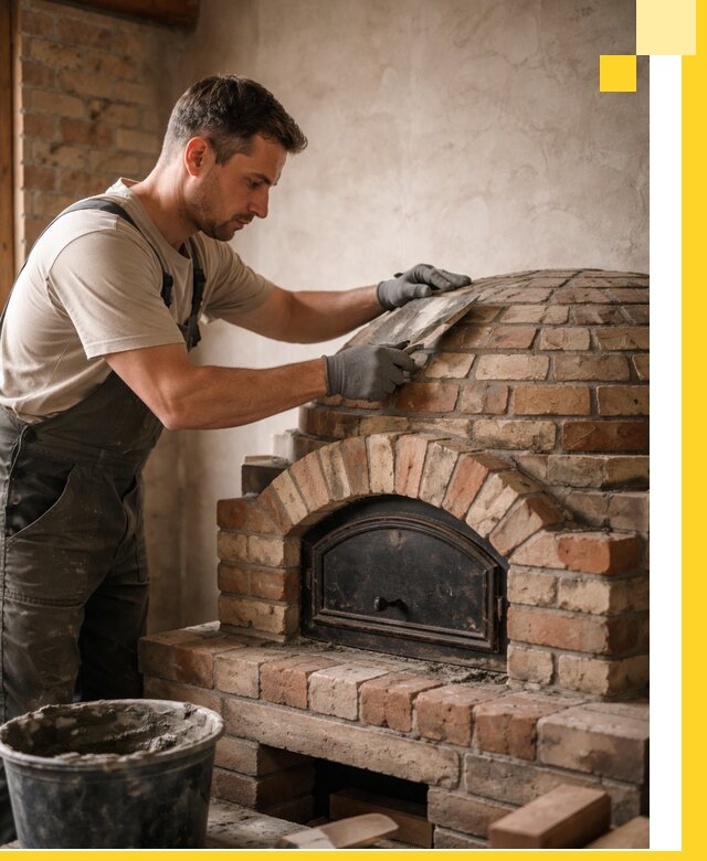 Изготовление и монтаж помпейских печей на заказ в Ставрополе