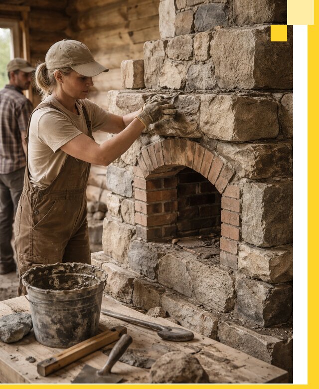 Каменные печи на заказ и монтаж в Ставрополе, долговечные решения