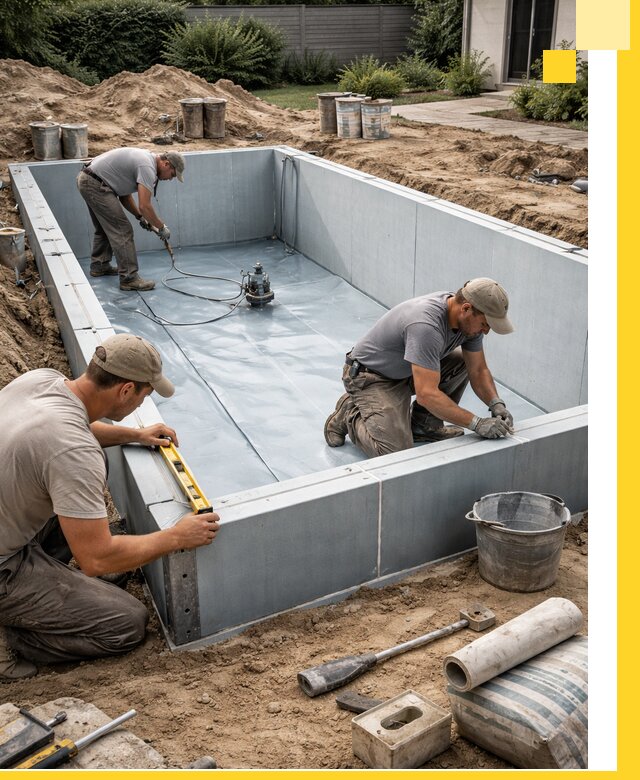 Профессиональный монтаж бассейнов под ключ в Ставрополе с гарантией