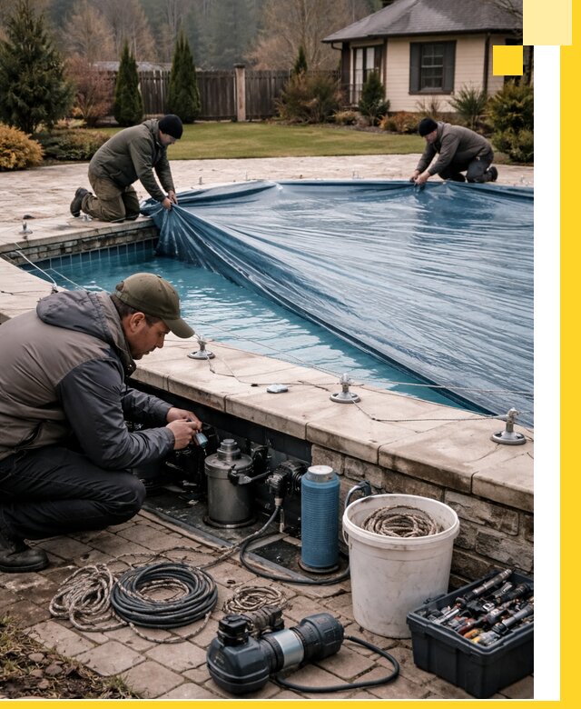 Консервация бассейнов в Ставрополе: подготовка к длительному хранению