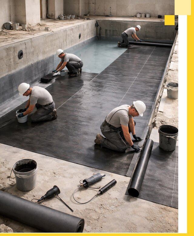 Профессиональная гидроизоляция бассейнов и чаш в Ставрополе под ключ