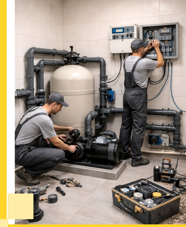 Монтаж оборудования для бассейнов в Ставрополе от 41536 р. | ЭриданСтв