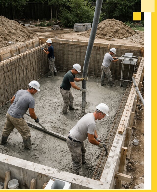 Строительство бетонных бассейнов под ключ в Ставрополе