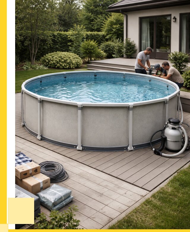 Купить каркасные бассейны в Ставрополе от 46728 р. | ЭриданСтв