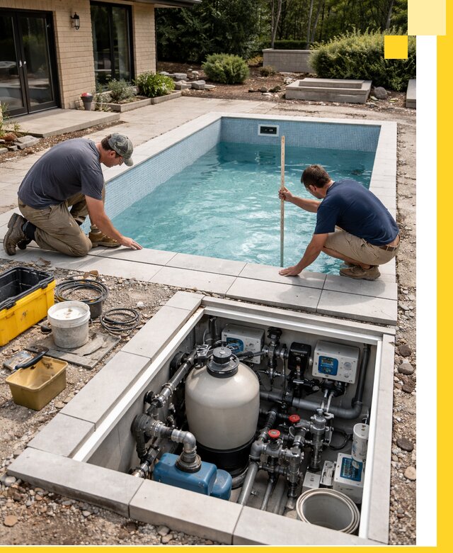 Строительство качественных домашних бассейнов под ключ в Ставрополе