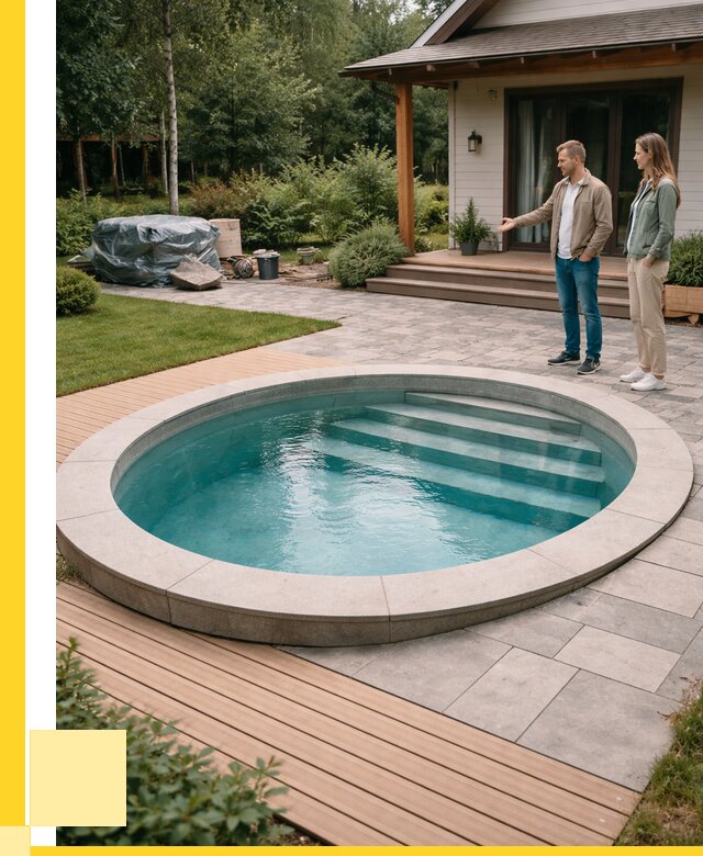 Бассейн на даче под ключ в Ставрополе от 207680 р., ЭриданСтв