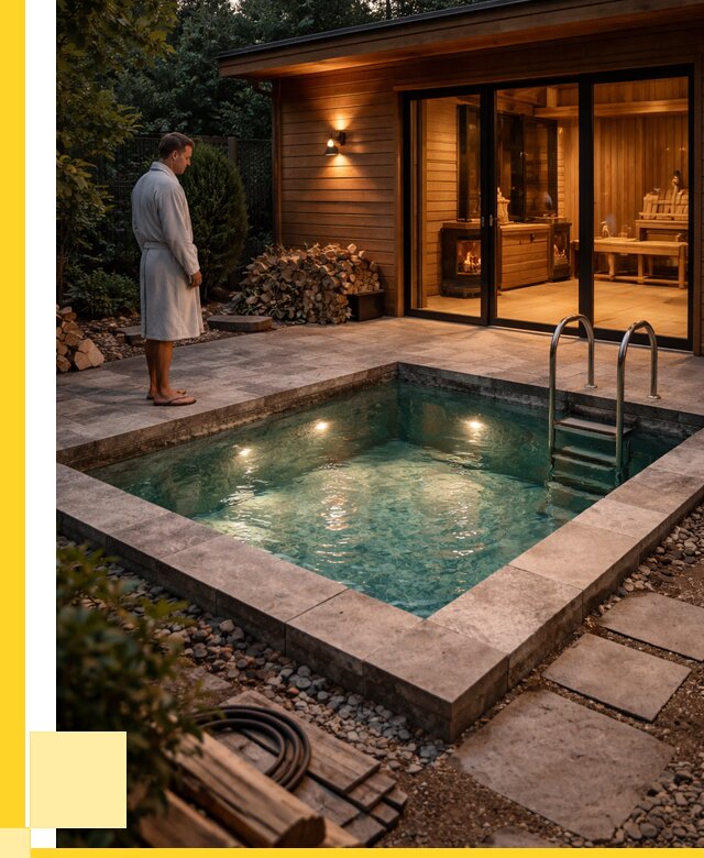 Бани с бассейном под ключ в Ставрополе от 98648 р. | ЭриданСтв