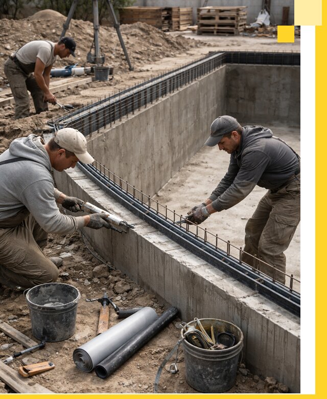 Качественный монтаж чаши бассейна в Ставрополе под ключ с гарантией