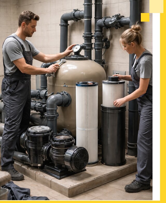 Фильтры и системы фильтрации для бассейнов в Ставрополе