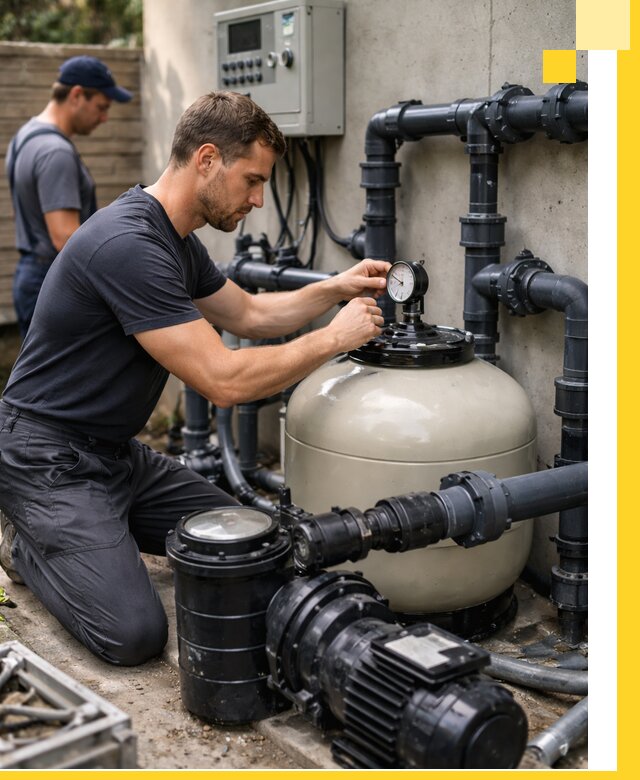 Поставка и монтаж фильтровального оборудования для бассейнов в Ставрополе