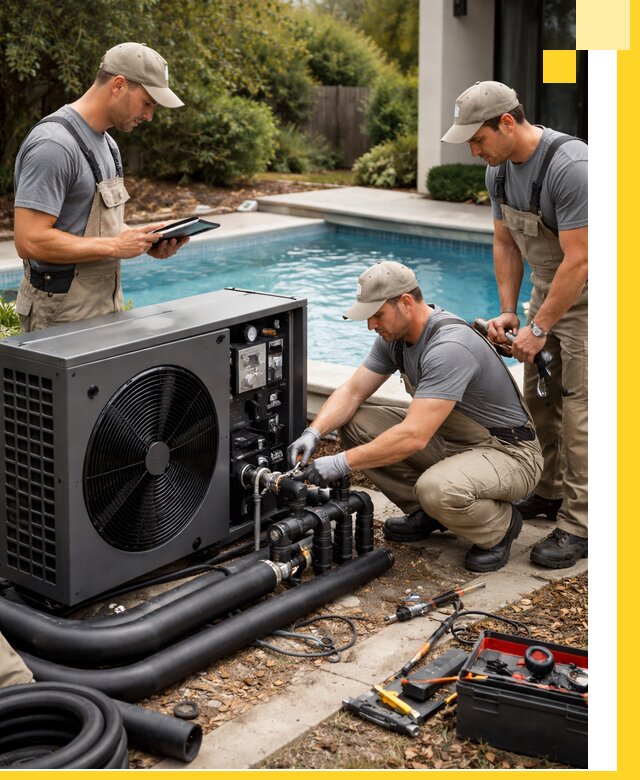 Проектирование и установка тепловых насосов для бассейнов в Ставрополе