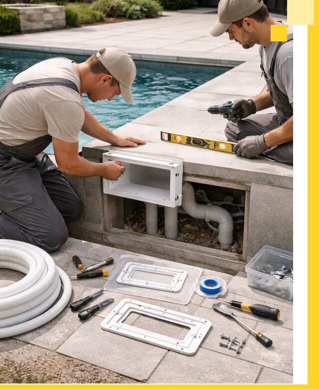 Поставка и установка скиммеров для бассейнов в Ставрополе