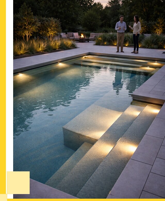 Освещение бассейнов в Ставрополе под ключ от 25960 р. | ЭриданСтв