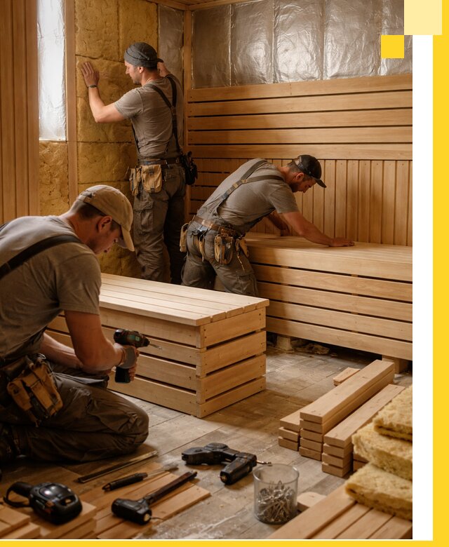 Профессиональное строительство саун под ключ в Ставрополе