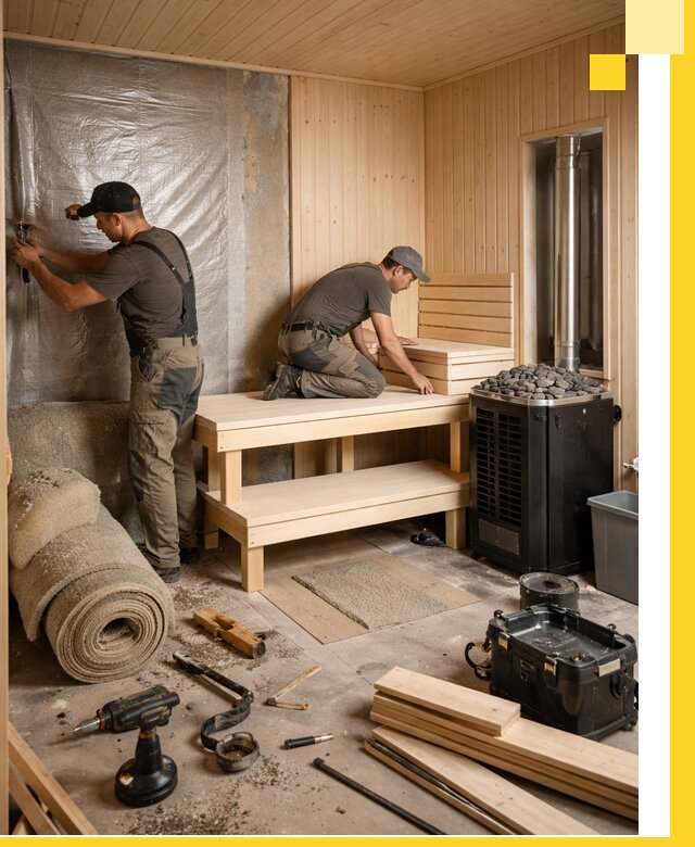 Проекты саун под ключ в Ставрополе дизайн и строительство