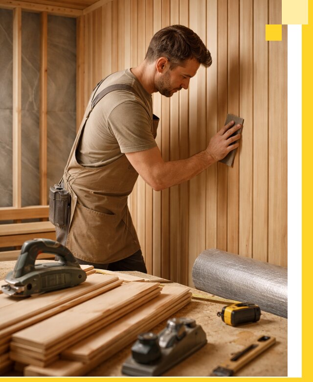 Профессиональная отделка саун и парных под ключ в Ставрополе