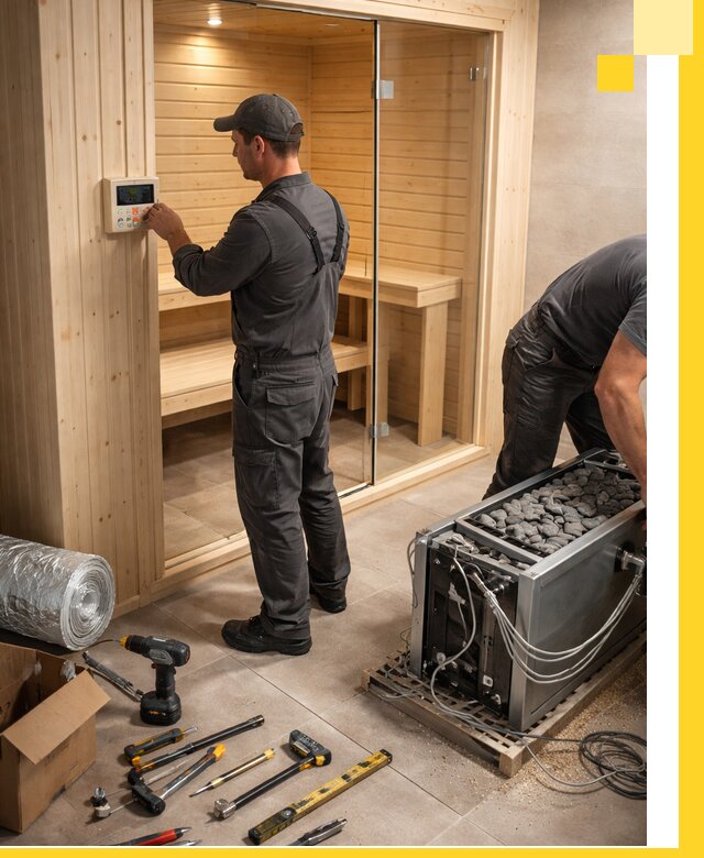 Поставка, установка и монтаж электрических саун в Ставрополе