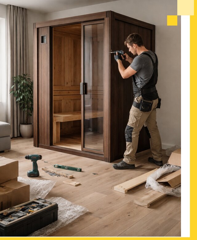 Установка и производство мини саун под ключ в Ставрополе