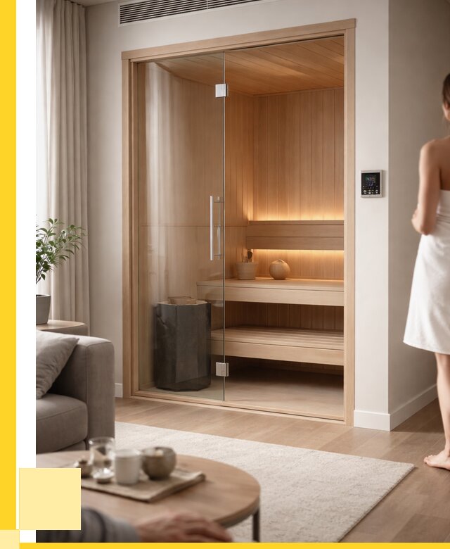 Сауна в квартире под ключ в Ставрополе от 124608 р. ЭриданСтв