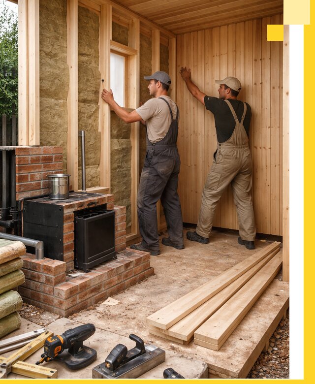 Строительство и установка дачных саун под ключ в Ставрополе