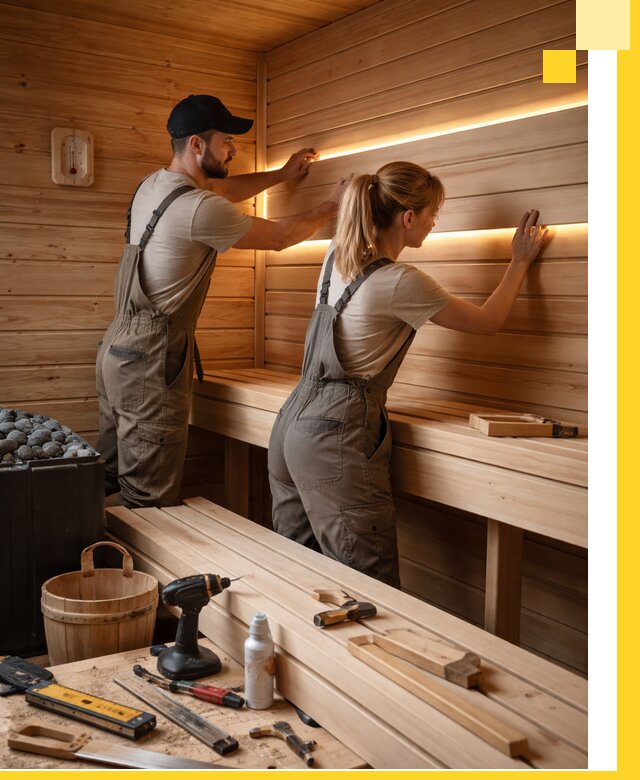 Дизайн саун и бань под ключ с индивидуальным проектом в Ставрополе